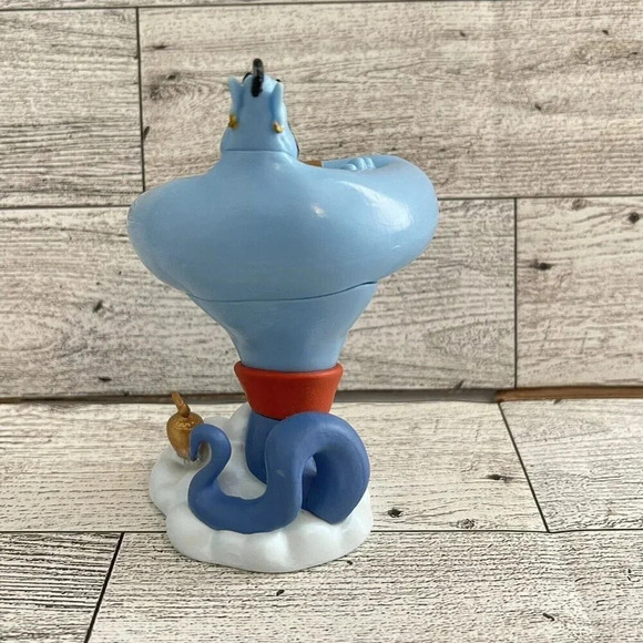 DISNEY PLAY FIGURE 4" GENIE LAMP ROBIN WILLIAMS ALADDIN TOY DOLL CAKE TOPPER - Picture 3 of 6